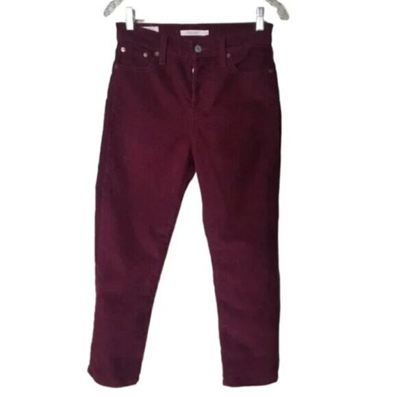 Levi's Wedgie Straight Leg Cord Potent Corduroy 26 - Picture 3 of 16